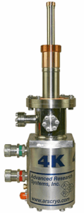 Cryostat "B true série" à cycle fermé (application vide et ultra-vide)